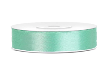 Satin Ribbon, mint, 12mm/25m